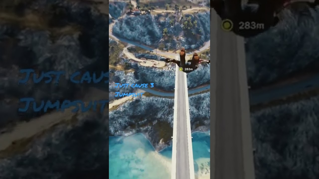 Just cause 3 Wing suit, best view