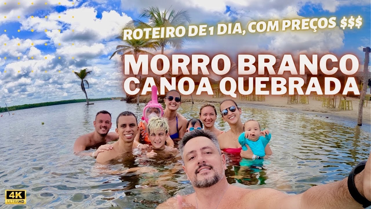 Al&eacute;m do BEACH PARK, o qu&ecirc; fazer em FORTALEZA-CE? Morro Branco e Canoa Quebrada 2023 - Roteiro 1 Dia