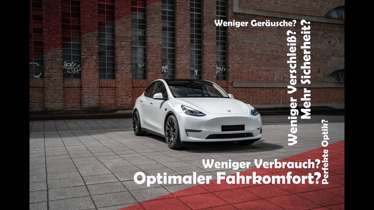 lautlos performance - Model Y tiefergelegt f&uuml;r mehr Komfort | Umbauvideo
