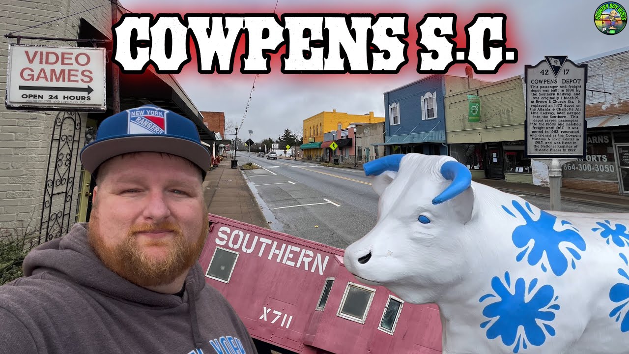 Exploring The Small Town Of Cowpens South Carolina And Roadside Attractions - 1896 Train Depot