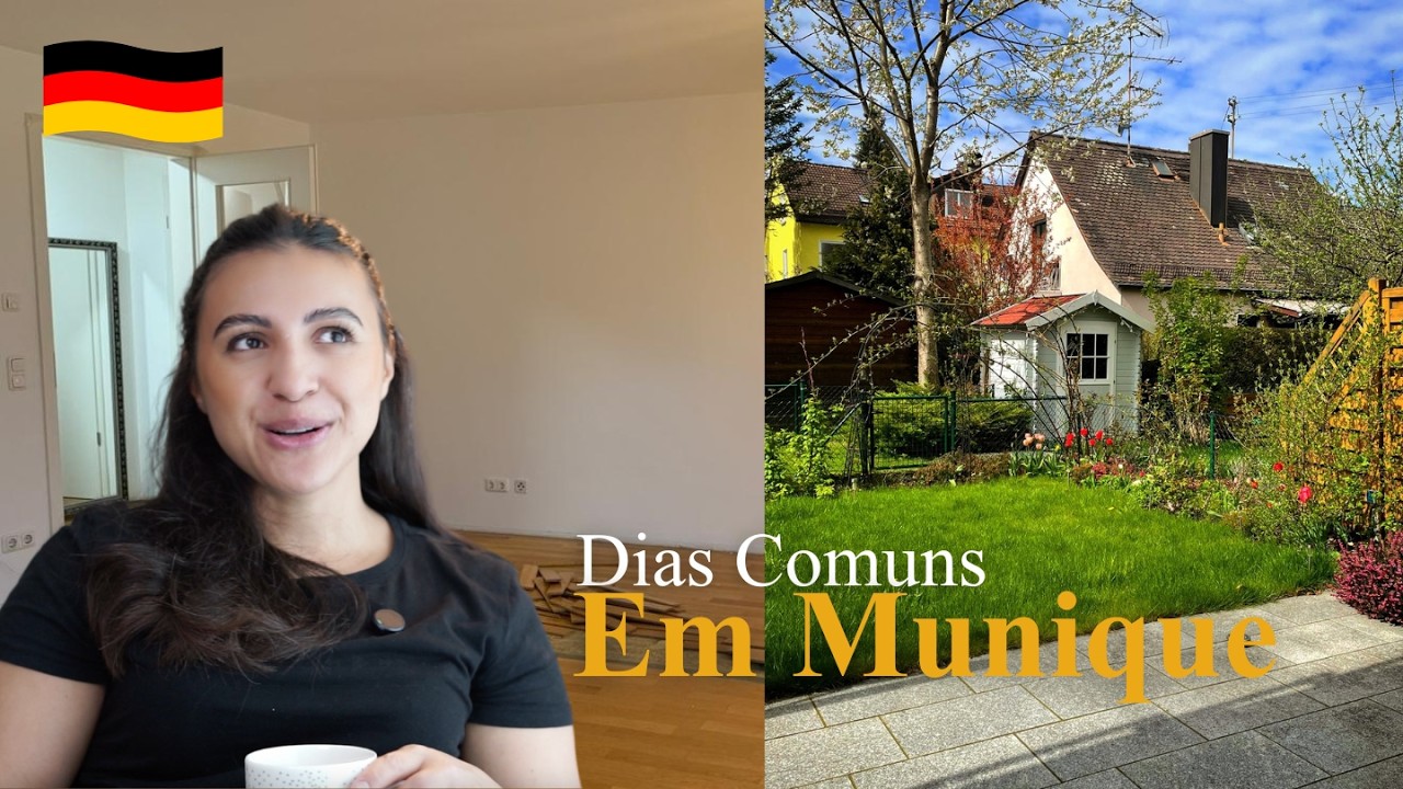 Dias comuns, pintando o apartamento sozinha e comprinhas para casa! #alemanha