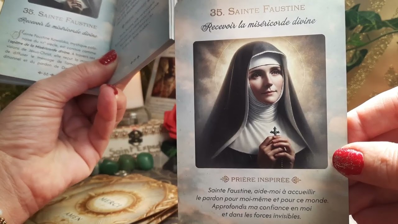 Recevoir la miséricorde divine avec Sainte Faustine.🙏⚘️