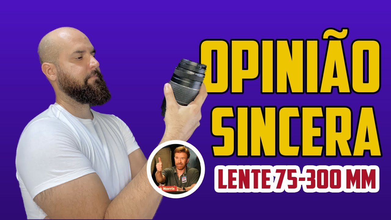 LENTE 75-300mm VALE A PENA? OPNIÃO SINCERA