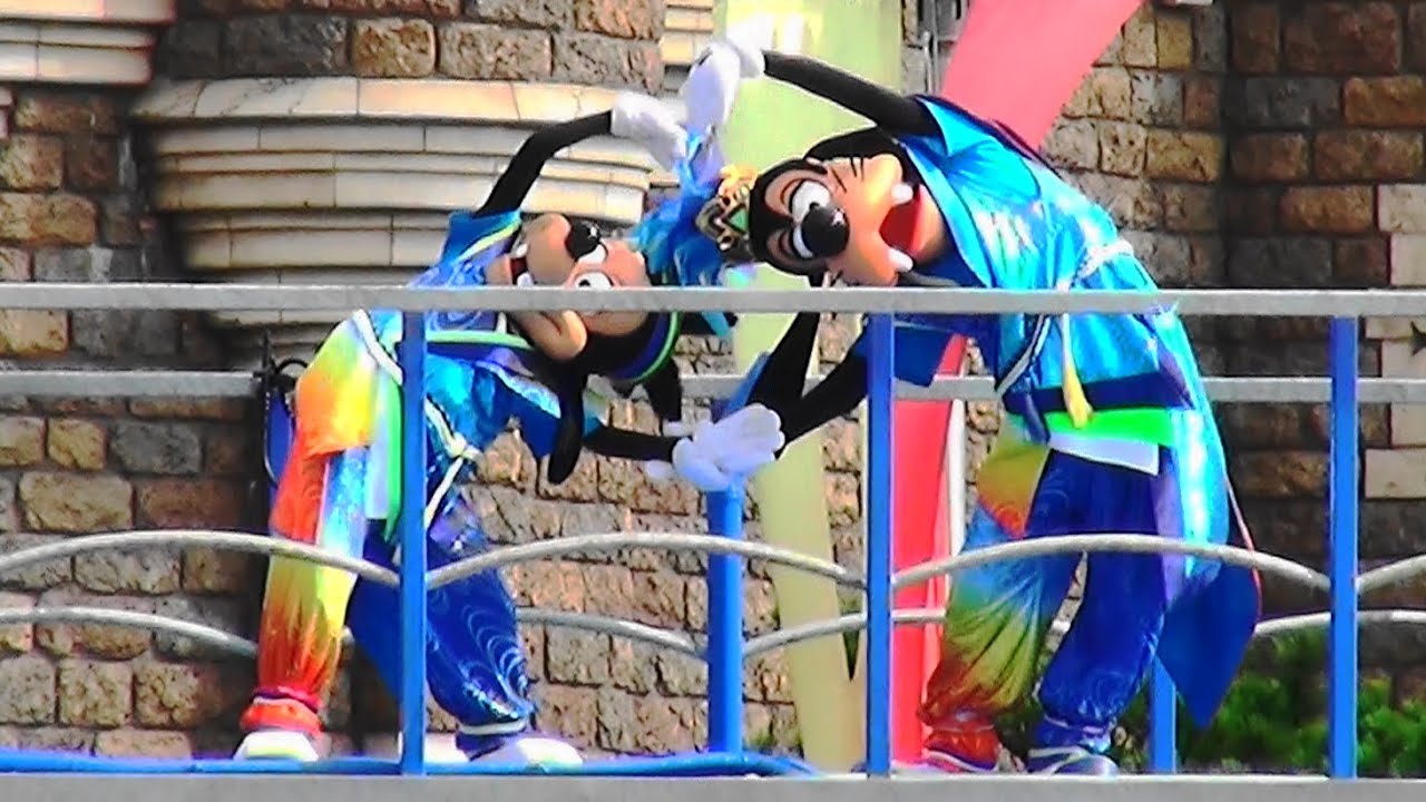【TDL】雅涼群舞（グーフィー＆マックス）2015/08/13 3回目公演