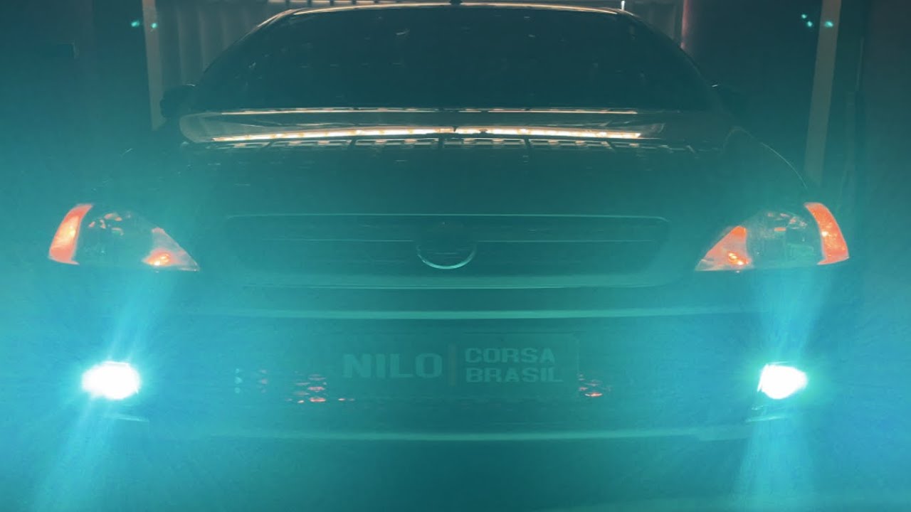 TROCANDO FAROL DE NEBLINA PARA VIDRO LISO E COLOCANDO XENON VEJA O RESULTADO