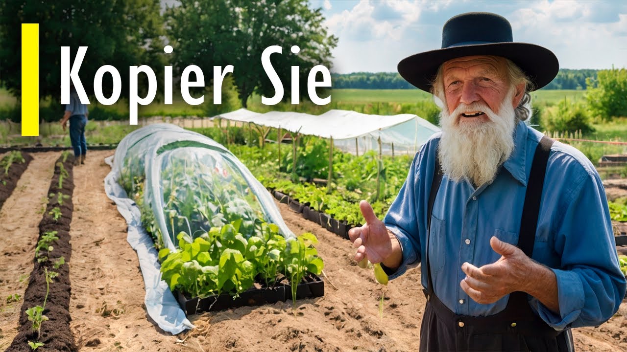 Entdecke Die Amish-Methode, Um Zu Gärtnern, Wenn Alles Austrocknet
