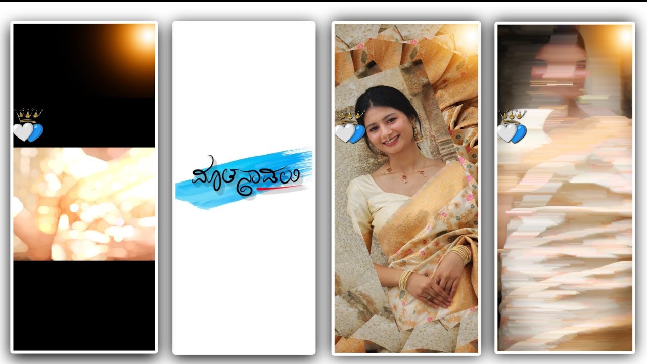 💗🥀♻️NEW TRENDING SONG GIRL'S VIDEO EDITING IN ALIGHT MOTION KANNADA NEW TRENDING VIDEO EDITING💗🥀♻️
