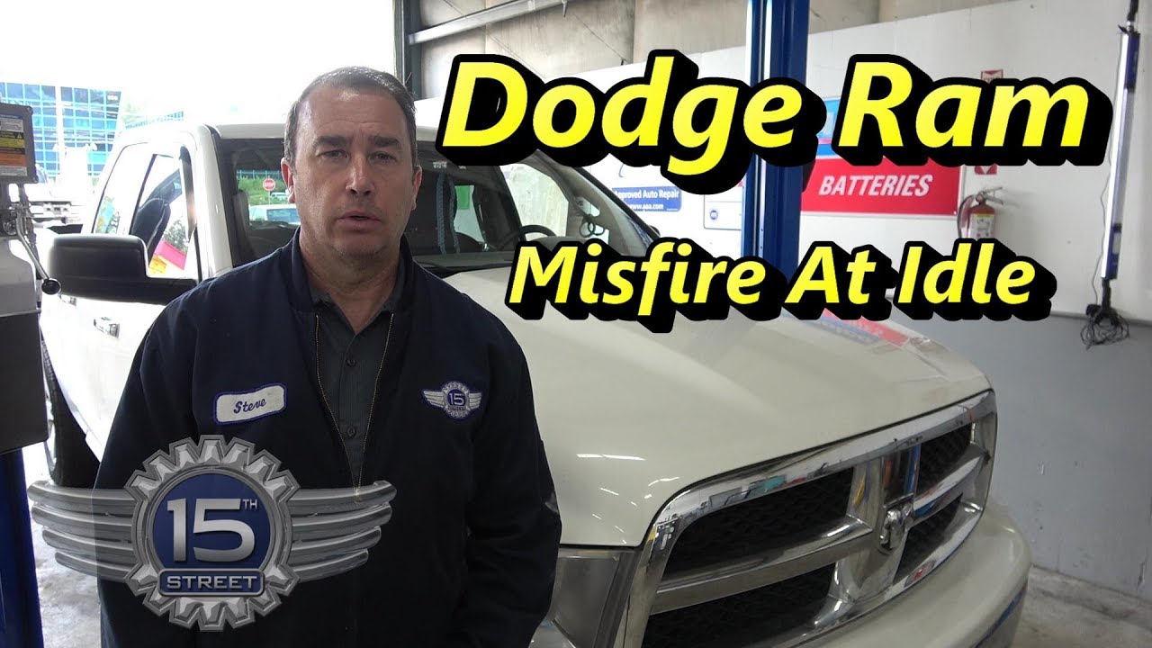 Dodge Ram Пропуски зажигания на холостом ходу