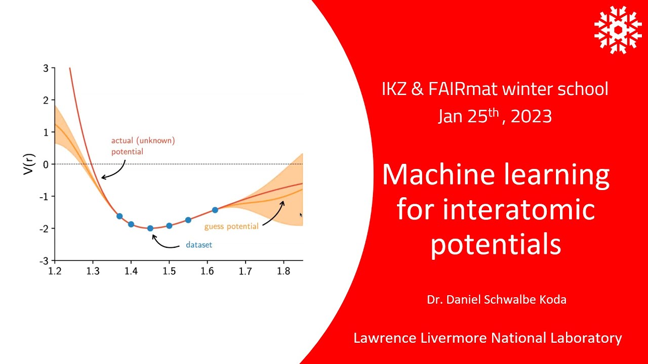 Daniel Schwalbe Koda: Machine learning for interatomic potentials