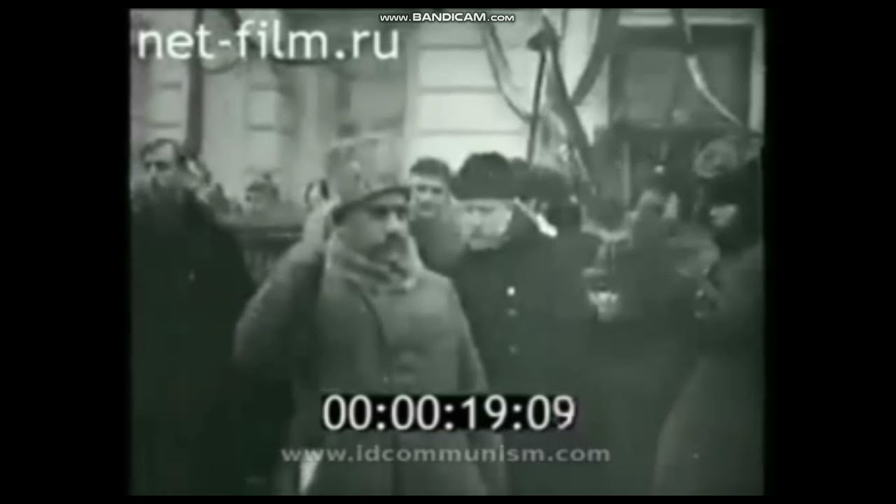 USSR anthem at 1924 Funeral of Vladimir Lenin