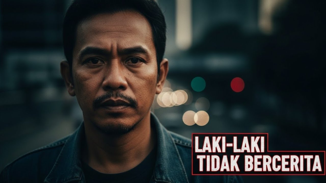 Laki-Laki Tidak Bercerita | Pop Rock Emosional Tentang Perjuangan Hidup ( Official Video Lyric)