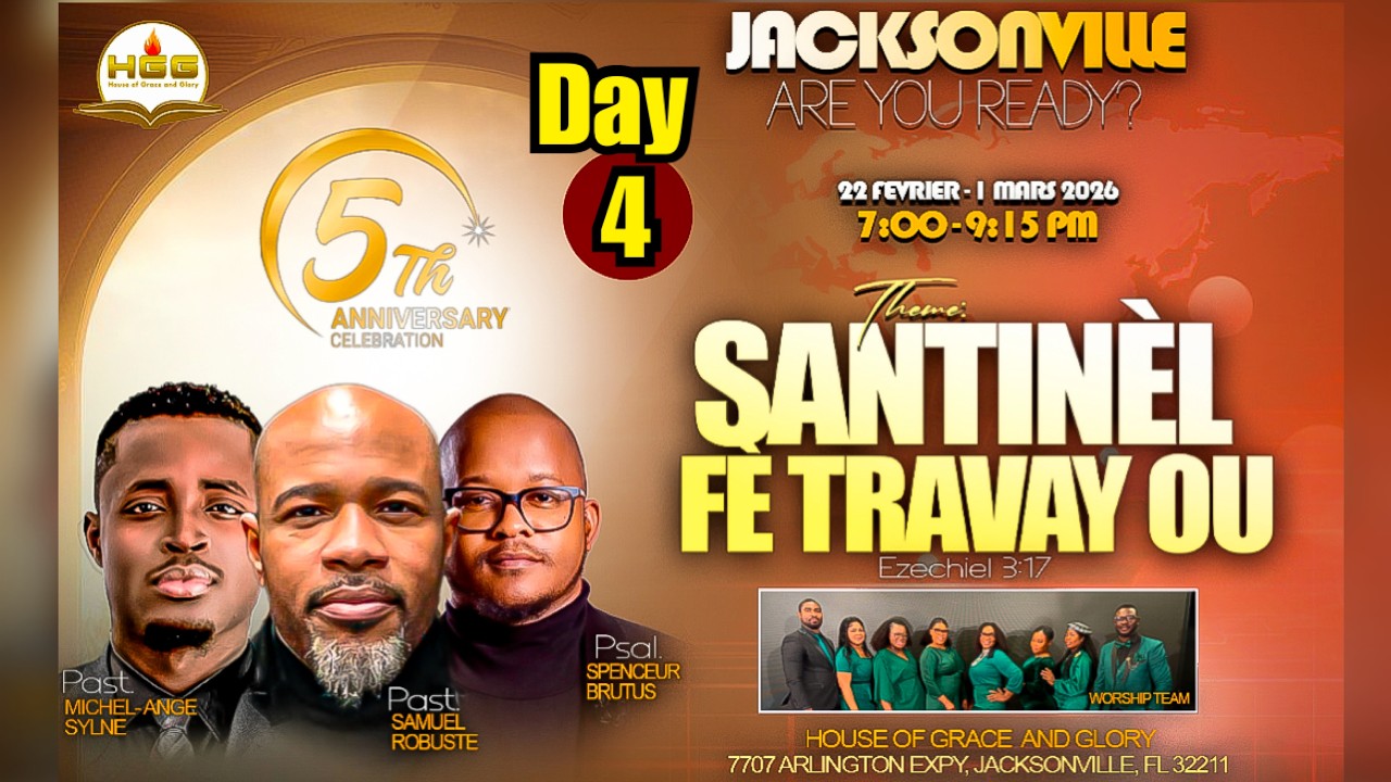 REVEIL 5ÈME ANNIVERSAIRE / HOUSE OF GRACE IN GLORY / DAY 4