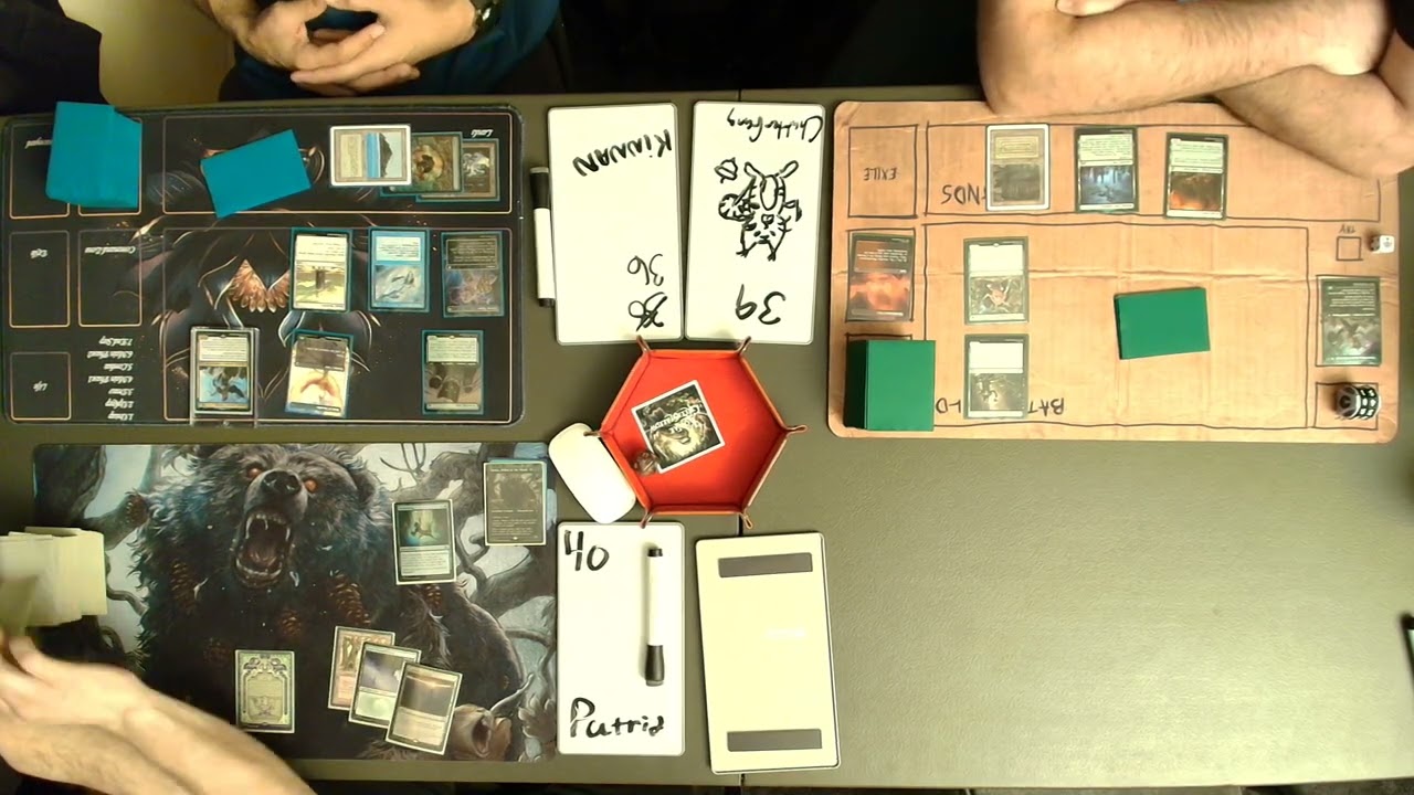 cEDH Game play - Kinnan vs Lumra Vs Chatterfang