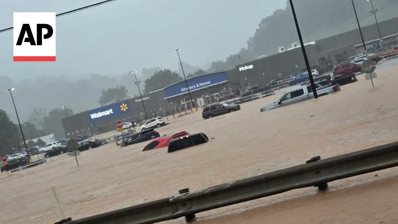 Videos show damage in West Virginia from flash floods