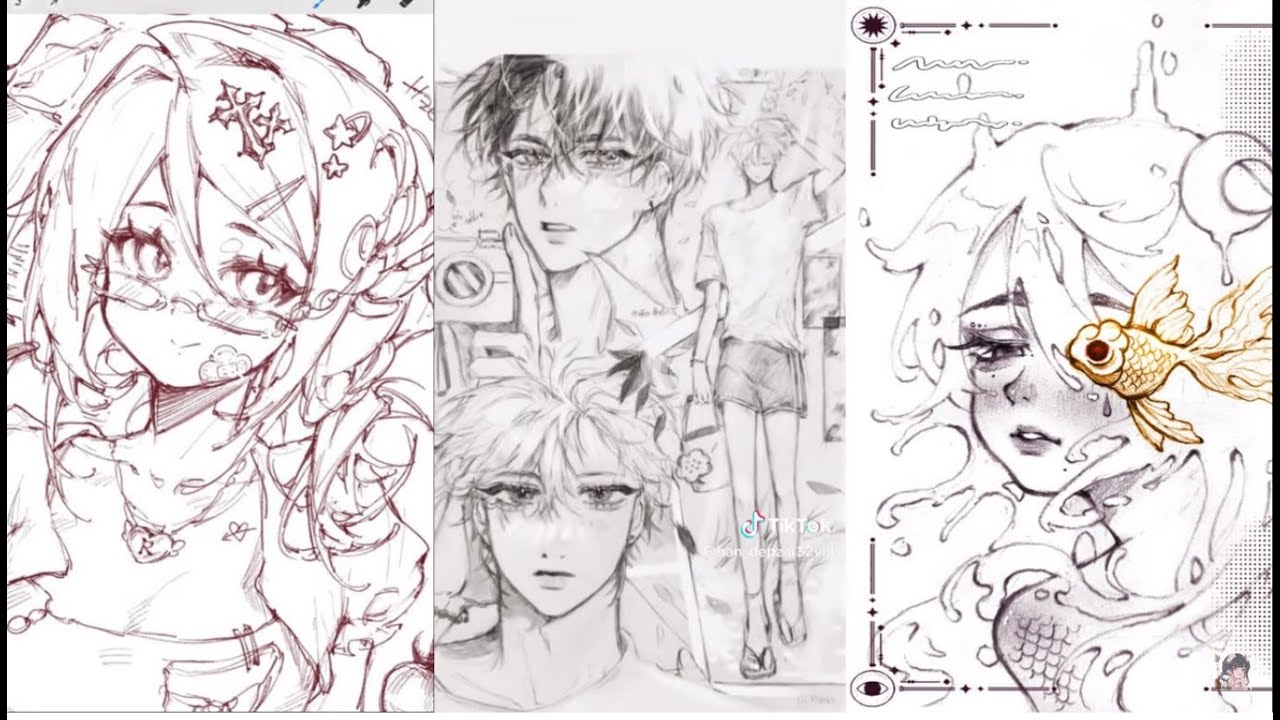 //tổng hợp tiktok vẽ của các artist //cap làm được cái video 1 tiếng mà ko đang được tiếc thật sự