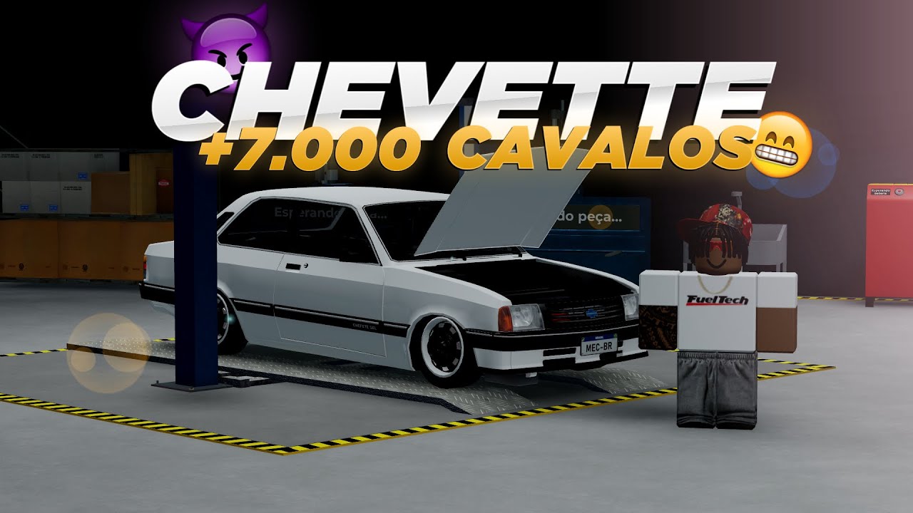 Coloquei o motor 6cil no Chevette! *PASSOU DE 7 MIL CAVALOS😱