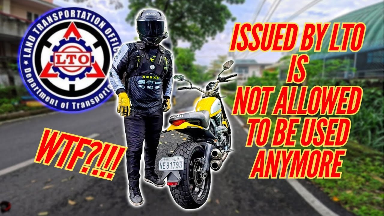 LTO issued is NOT ALLOWED to use on BIG BIKES and SMALL BIKES | NEW RULE for motorcycle 2025