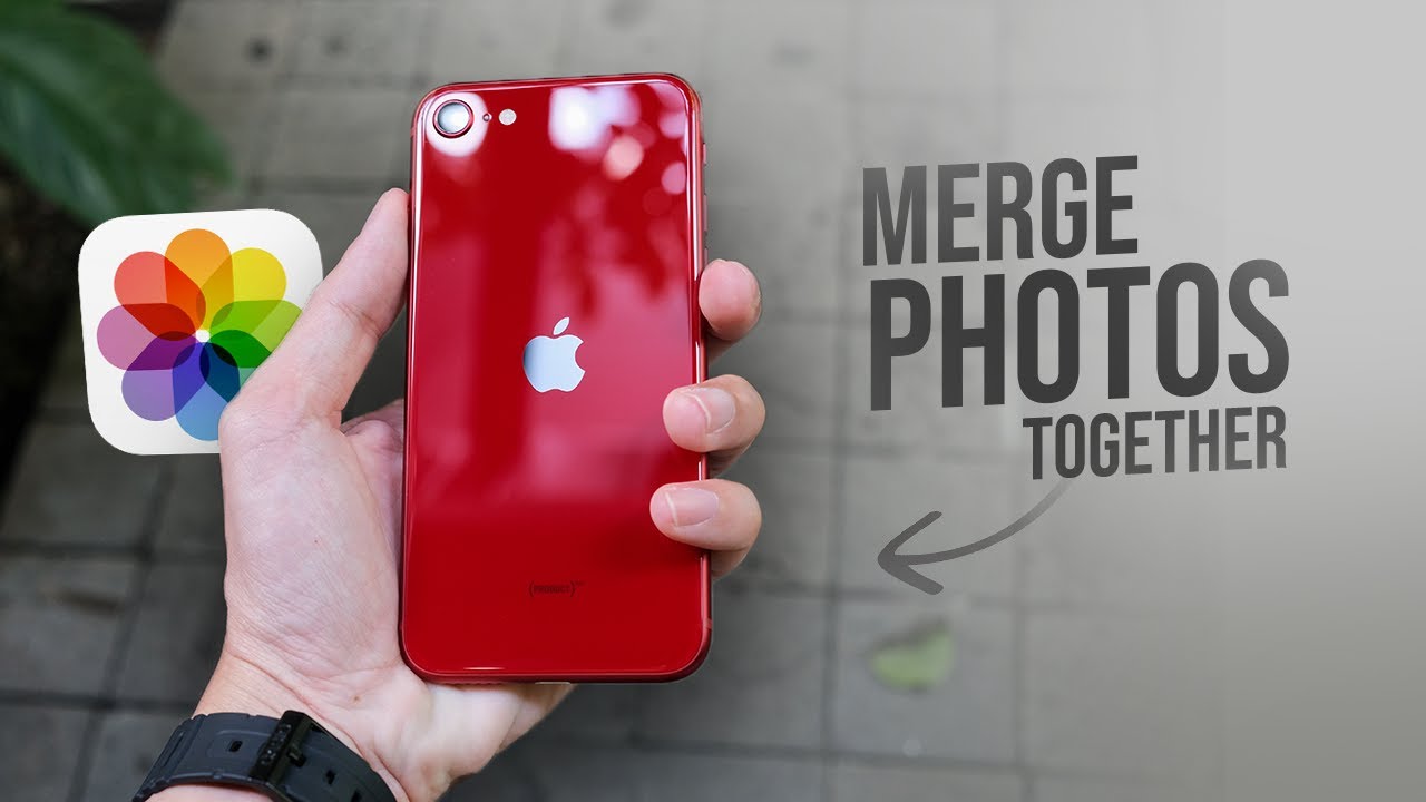 Как объединить две фотографии на iPhone (урок)