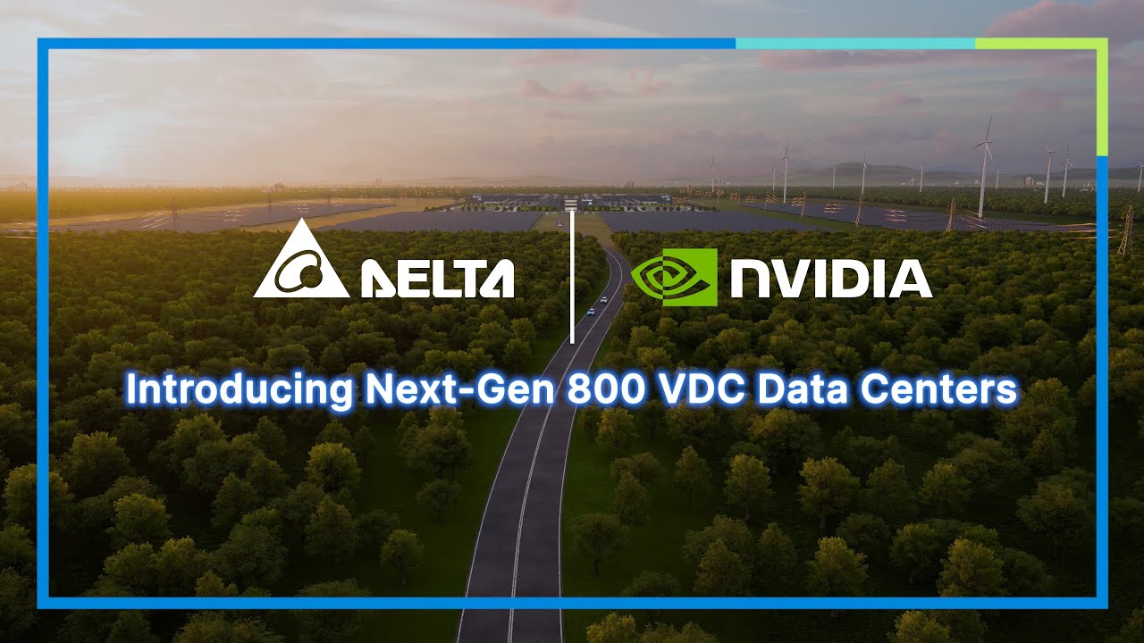 Introducing Next-Gen 800 VDC Data Centers