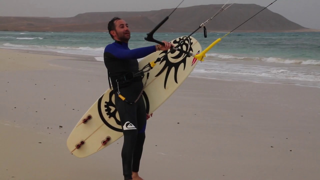 Cabo Verde Sal  Kitesurf / Cap-Vert Sal Plages Costa da Fragota et Kitesurf