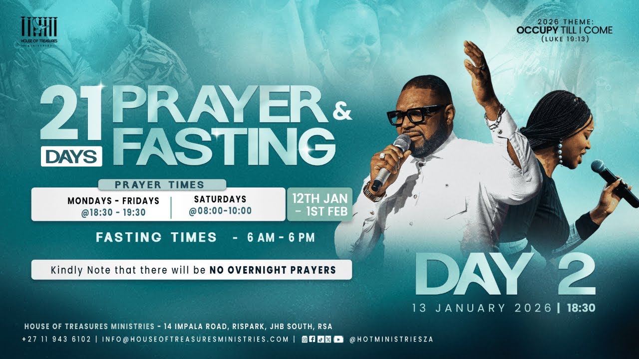 The Hour of Prayer || Day 2 - Prayer For Divine Rerouting & Direction For 2026