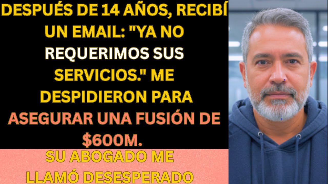 “Me Despidieron Tras 14 Años… Su Abogado Me Llamó En Pánico”