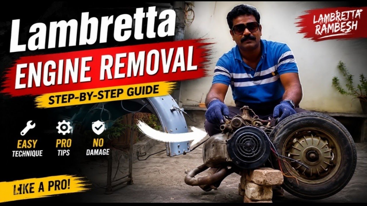 Lambretta Scooter Engine Removal: Expert Tips And Tricks How To Everything You Need To Know