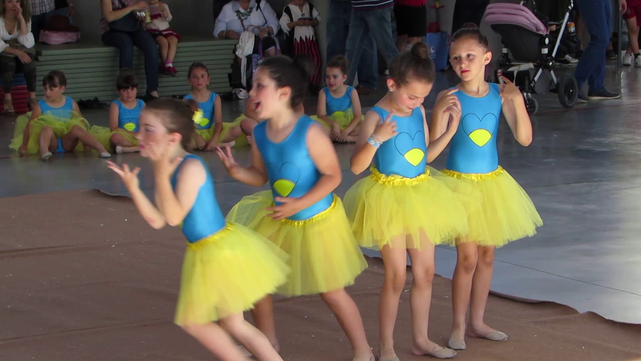 Exhibición Gimnasia Rítmica Adriana Fin de curso 2018 Colegio Arenales