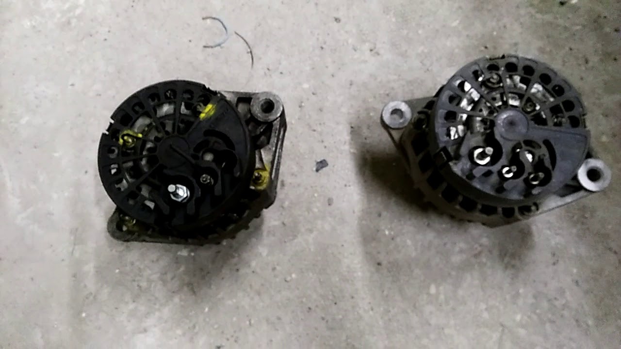 wymiana alternatora, remove saab 9-3 1,9TiD, opel cdti, fiat JTD