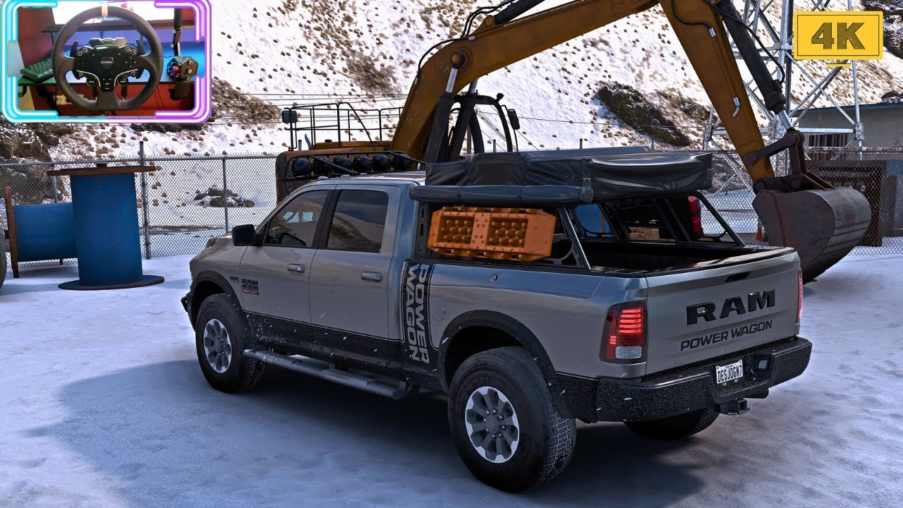 RAM 2500 Power Wagon - Forza Horizon 5 / Moza R3 Steering Wheel / 4K Gameplay