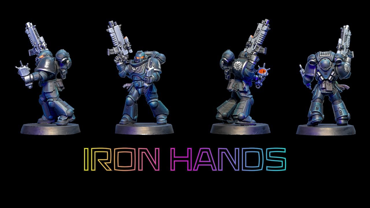 Iron Hands Space Marine Primaris Painting Tutorial