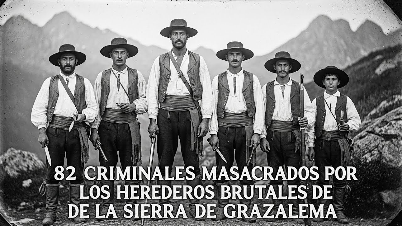 Los 6 Herederos MÁS BRUTALES de Sierra de Grazalema: MASACRARON 82 Criminales tras Salvar 7 Pueblos