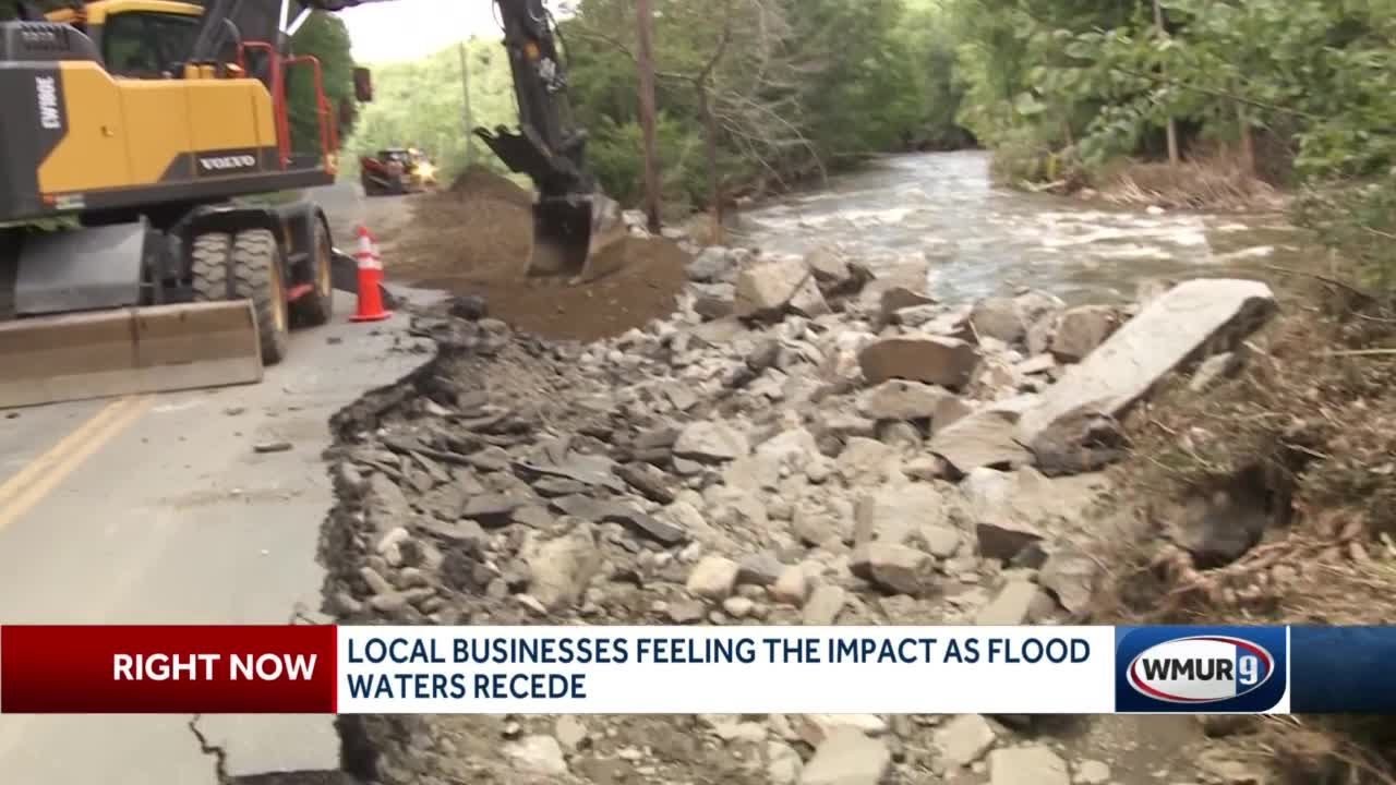 Local businesses feeling the impact as flood waters recede