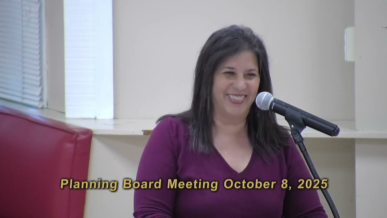 Planning Board Meeting 10/8/2025