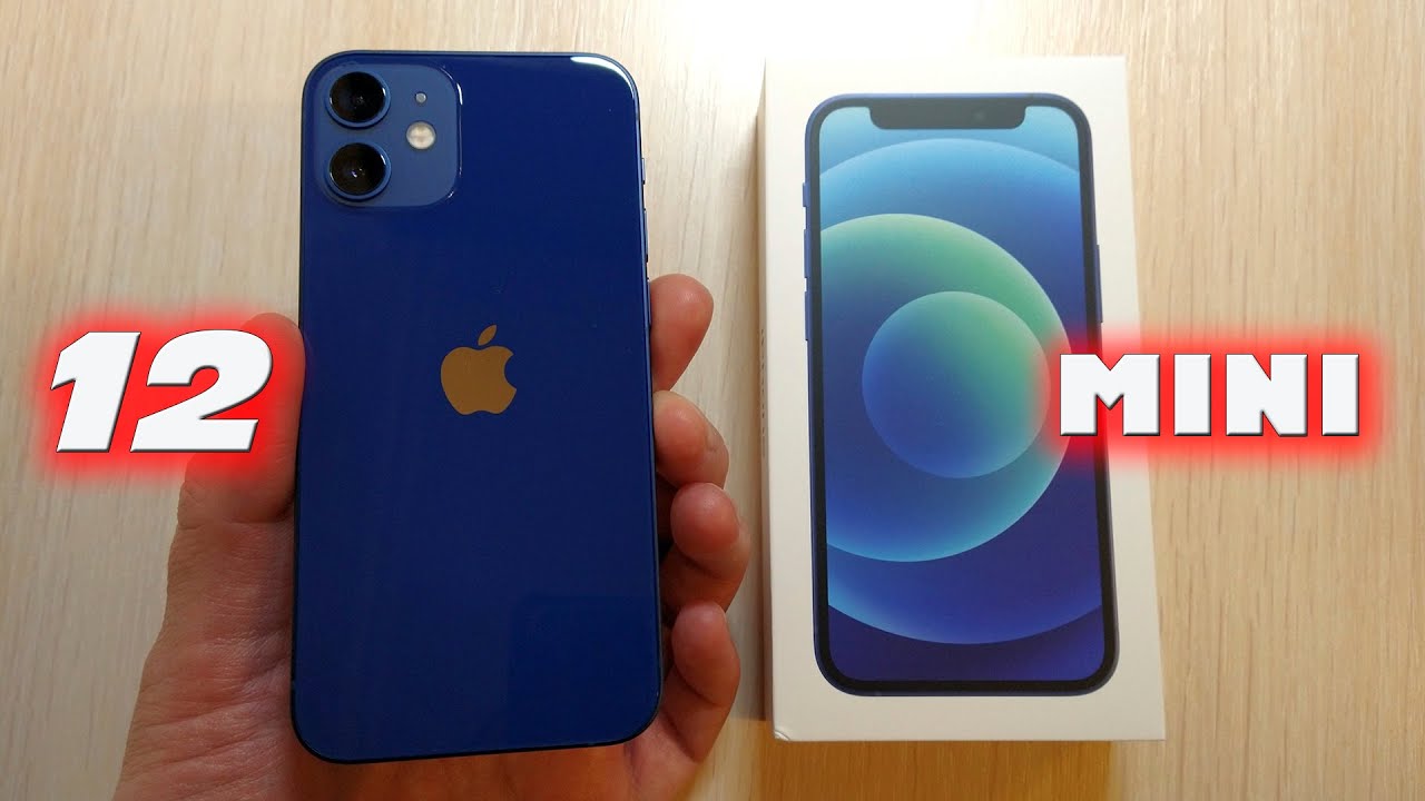 iPhone 12 mini Blue Unboxing