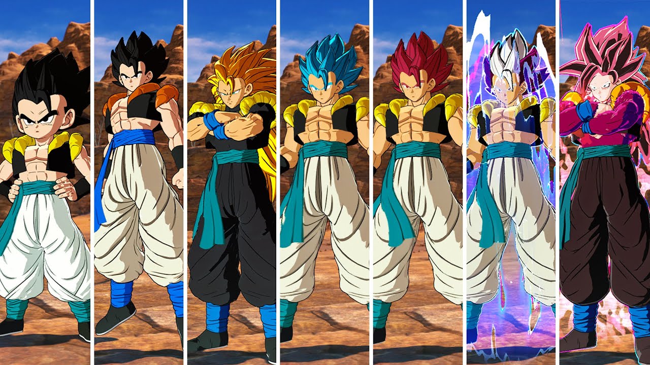 Gogeta New Forms and Transformations | DRAGON BALL Sparking! ZERO Mods