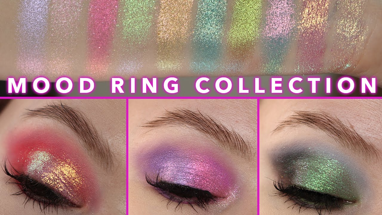 Multichrome Monday | KristenLeigh Mood Ring Collection Swatches & 3 Looks