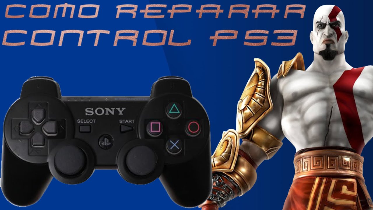 Reparar y limpiar control ps3