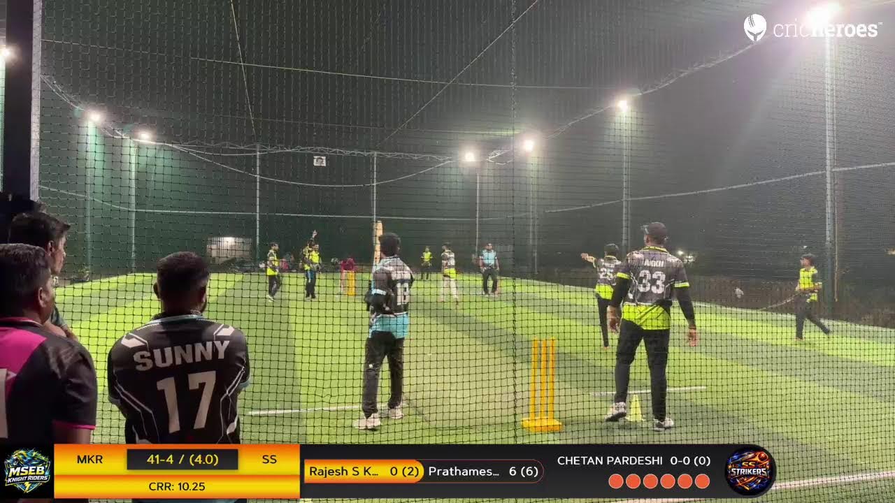 MSEB Knight Riders vs SS Strikers | Raje Raghujibaba Chashak (S1)(Semi Final) | Live - Yeola Nanas…
