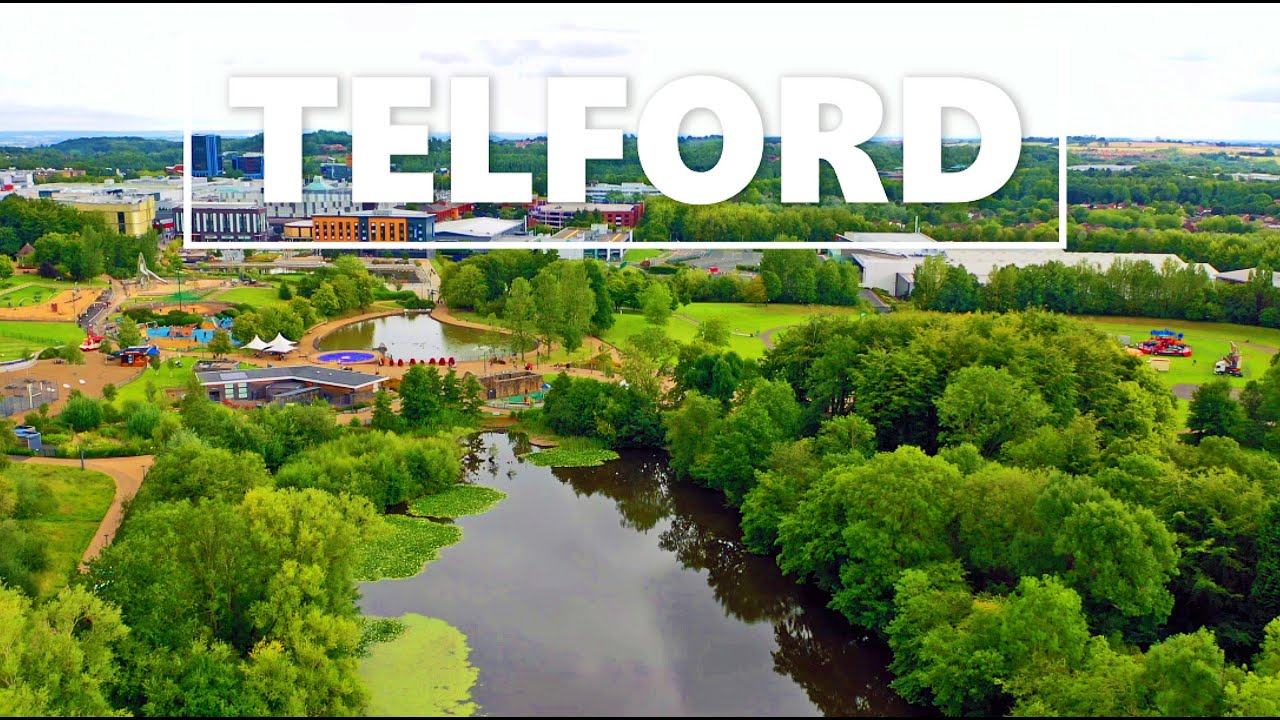 TELFORD DRONE FOOOTAGE 4K