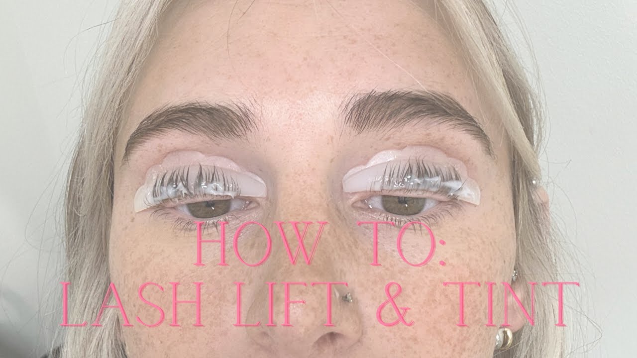 HOW TO: Lash Lift & Tint DIY at home 