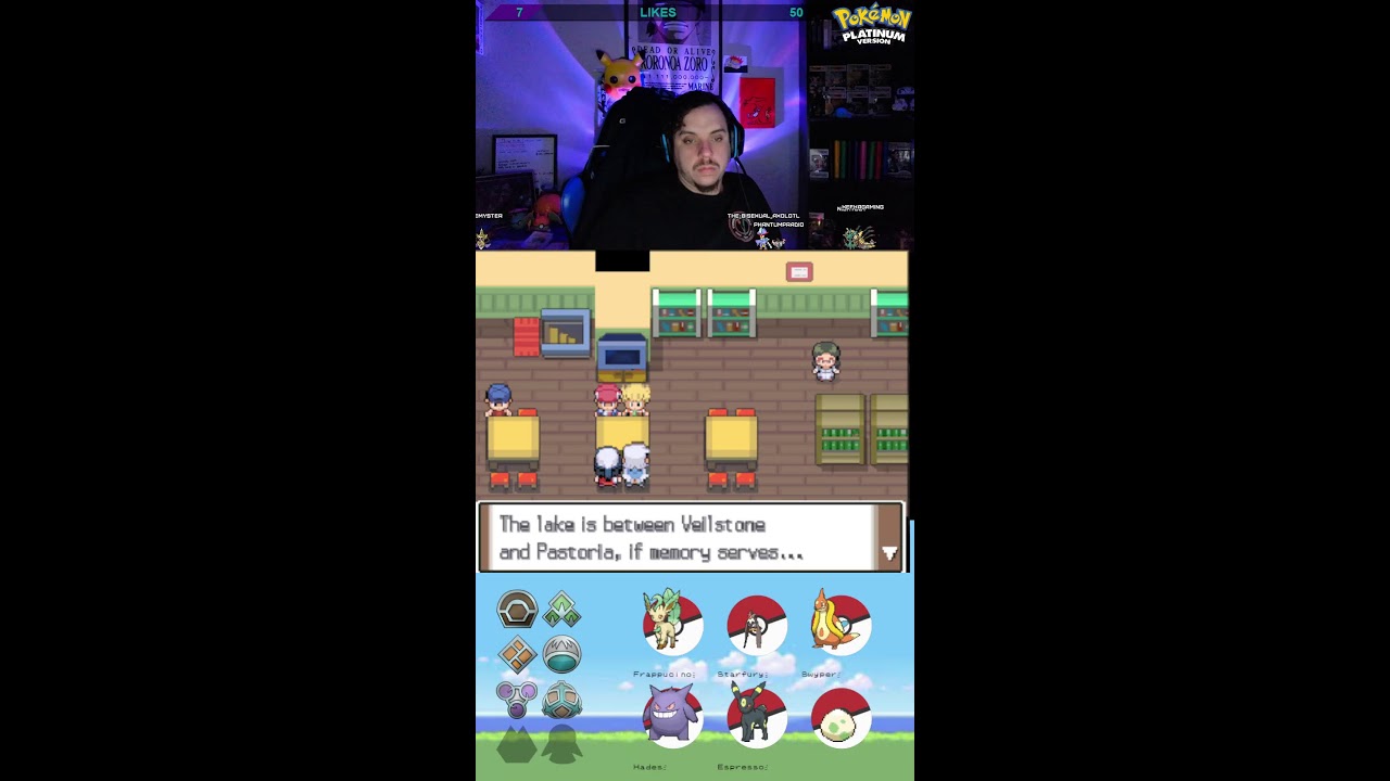 My cursed run continues!! - Pokémon Platinum Genlocke (Vertical) #pokemon #gaming #streaming