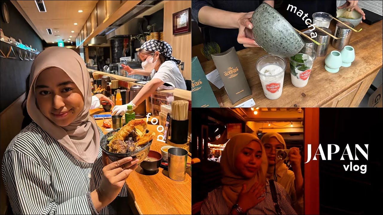 JAPAN DIARIES | exploring tokyo, trying matcha, girls trip, what i eat etc.