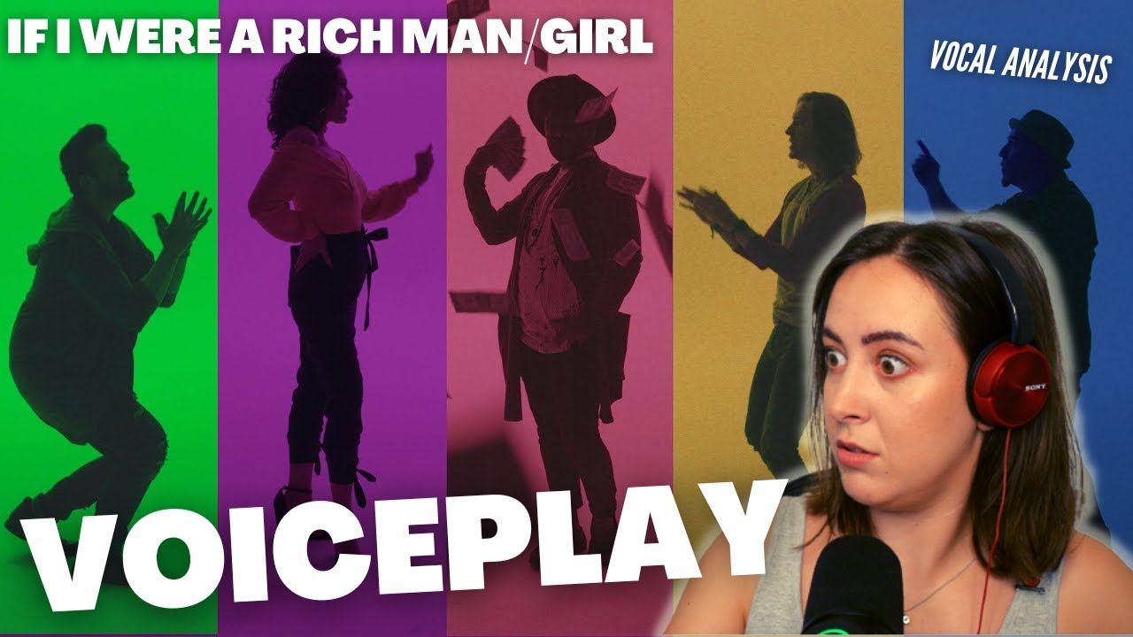 VOICEPLAY If I Were A Rich Man/Girl с Эшли Дайан | Реакция преподавателя по вокалу (и анализ)