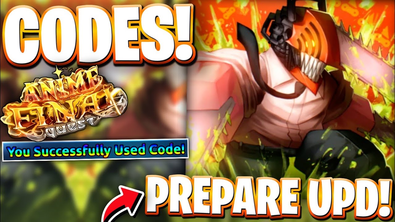 🔥PREPARE FOR RELEASE UPDATE CODES ANIME FINAL QUEST! ROBLOX ANIME FINAL QUEST CODES