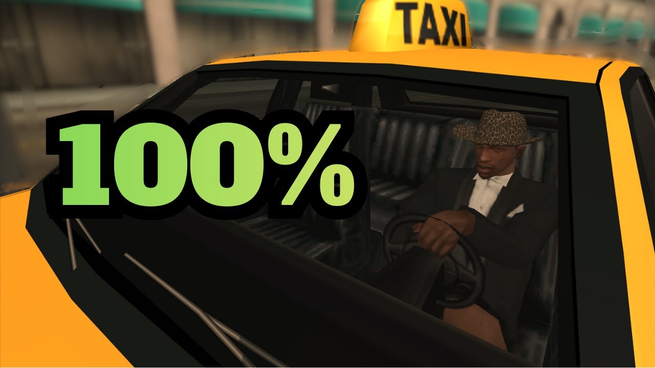 Virei TAXISTA no INÍCIO do GTA San Andreas