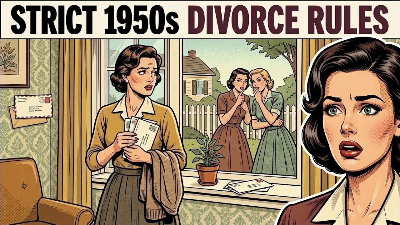 The UNSPOKEN Rules Every 1950s Divorced Woman Followed