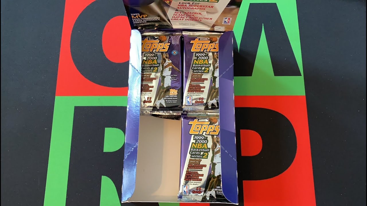 1999-2000 Topps NBA Basketball Series 2 Hobby Box Part 2! 🏀