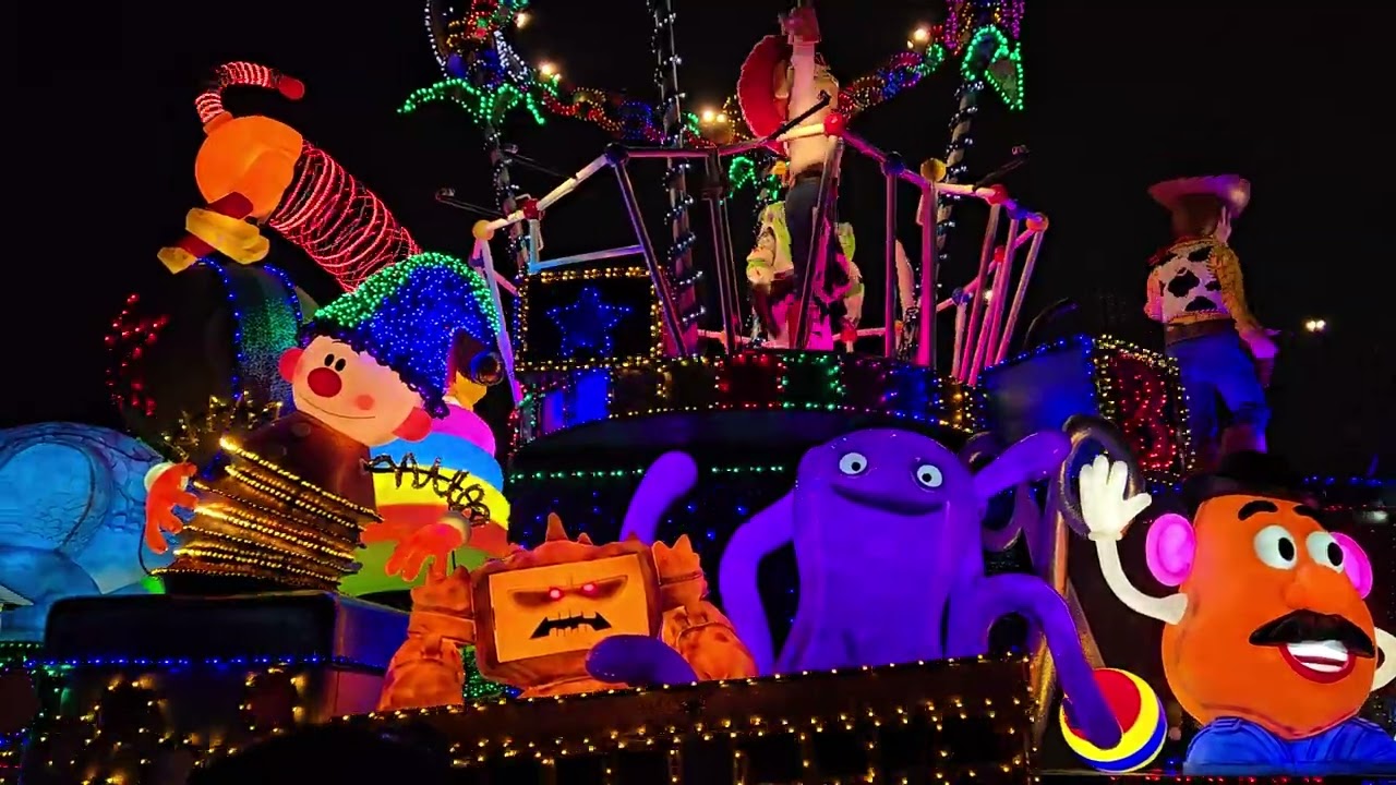 東京迪士尼夜間遊行part1  2025Tokyo Disneyland