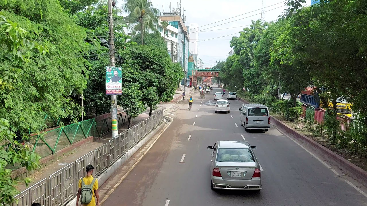 Dhaka city road tour 4k Mirpur Road